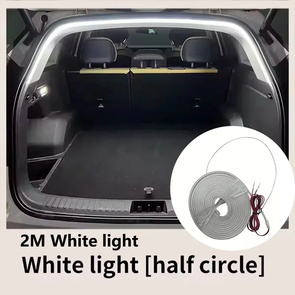 Auto hoge helderheid kofferbakverlichting omgevingslicht interieurdecoratie LED-bedrading gratis automatische detectie achterklep lichtstrip