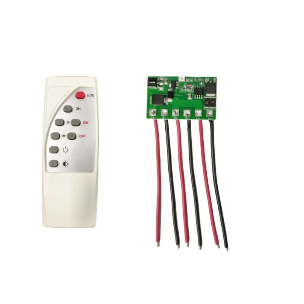 With Remote Control Solar Light Circuit Board Timing Function Control Board Solar LED Light Driver Board Controller Module