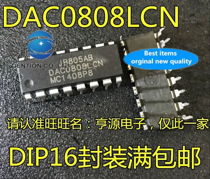 

10pcs 100% orginal new in stock DAC0808LCN DAC0808 DIP-16 integrated circuit IC chip