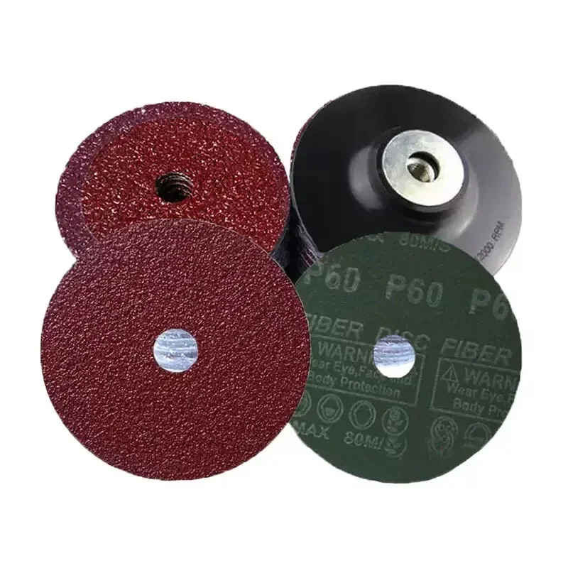 

【From China】Stainless Steel Factory Supply Grinder 2 Inch Resin Fiber Abrasive Grinding Disc Round Grinding Disc