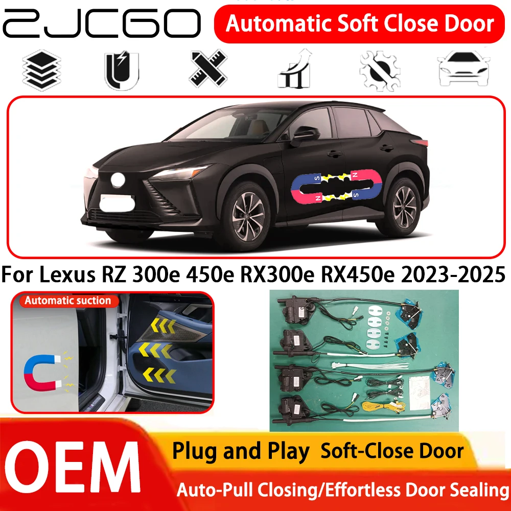 

for Lexus RZ 300e 450e RX300e RX450e 2023-2025 OEM Plug and Play Automatic Electric Soft Close Door Comfort Closing System