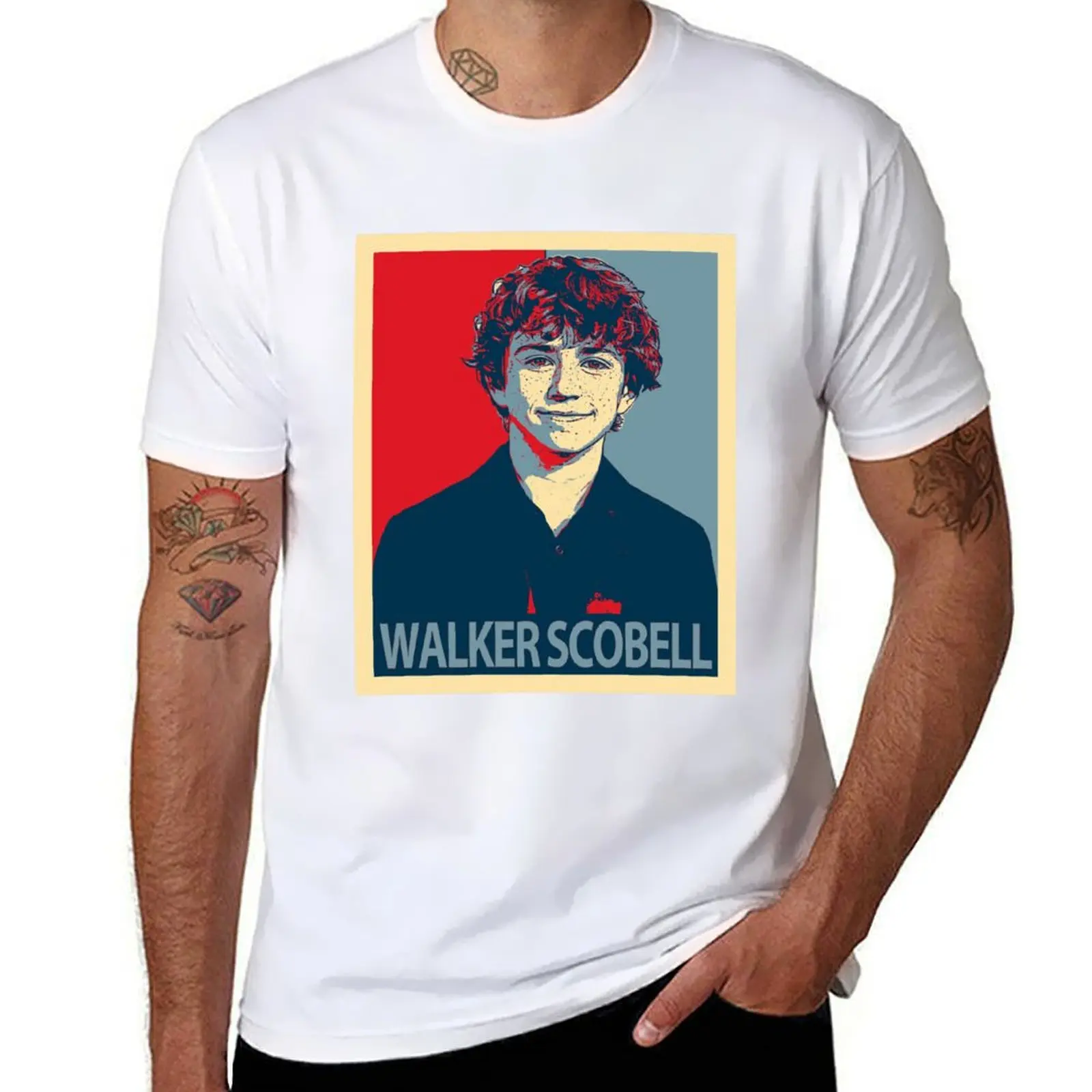 

Walker Scobell T-Shirt t shirt men 100% cotton luxury brand cotton t shirts high quality T-Shirt