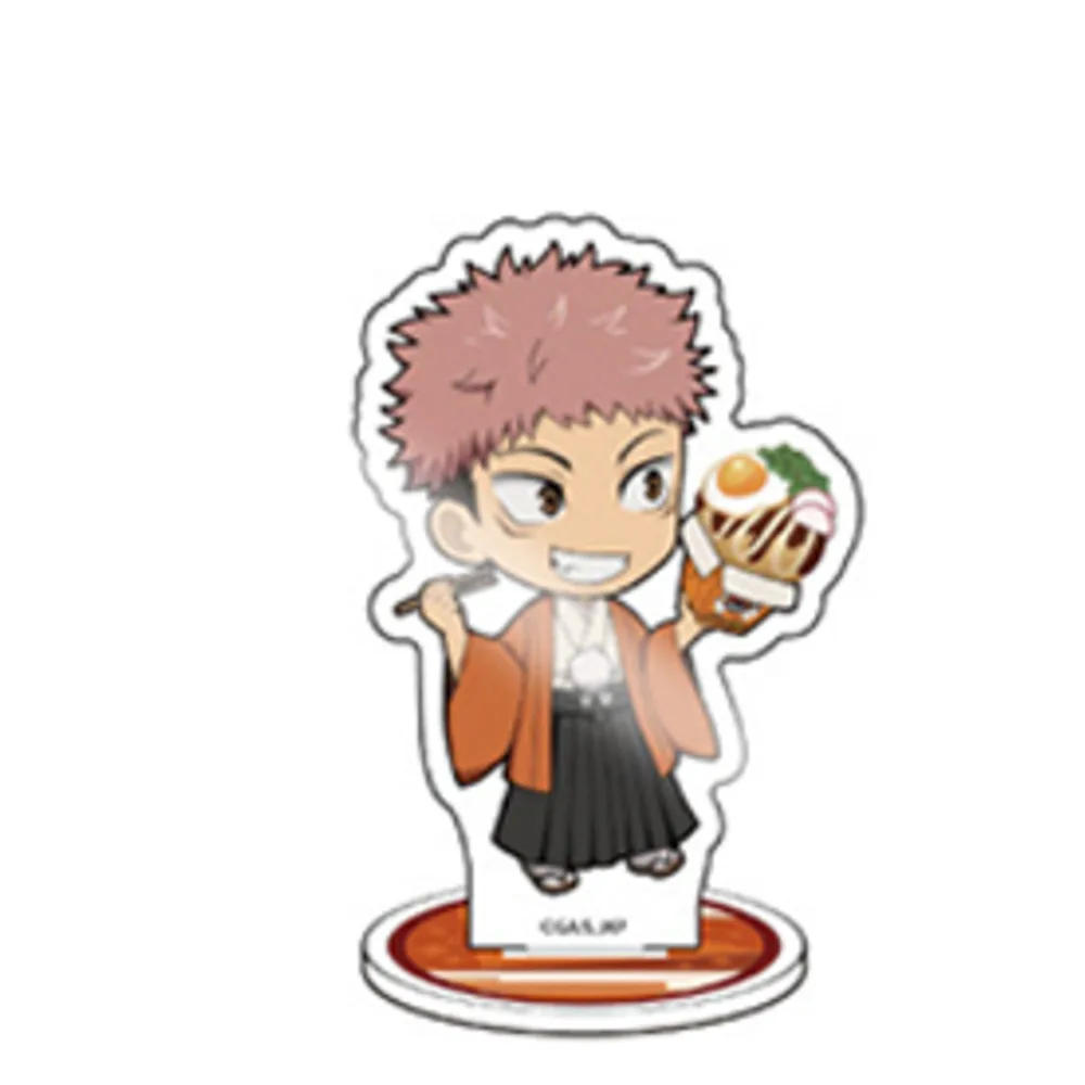 Game Satoru Gojo Nobara Kugisaki Megumi Fushiguro Acrylic Stand Doll Anime Yuji Itadori Mini Figure Model Cosplay Toy For Gift