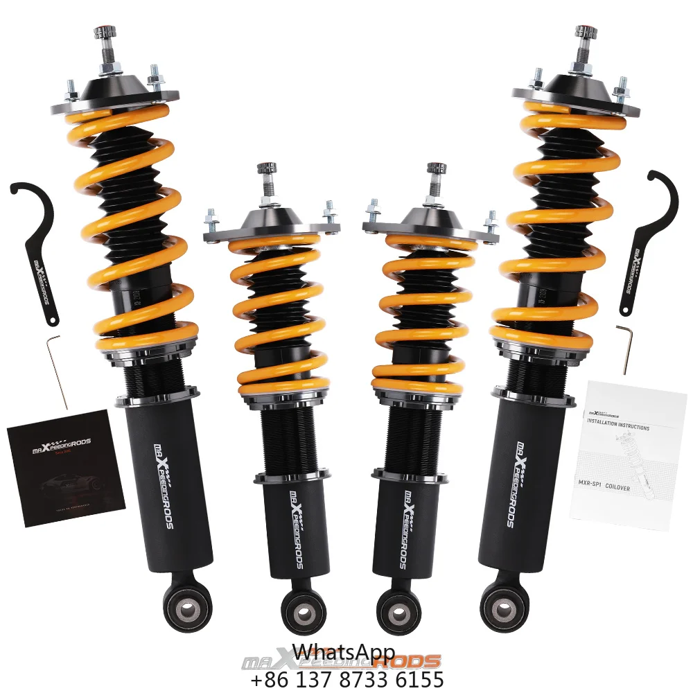 Performance Adjustable Damper Coilovers Shocks For Mazda Miata MX5 MX-5 LE 2D NA Roadster