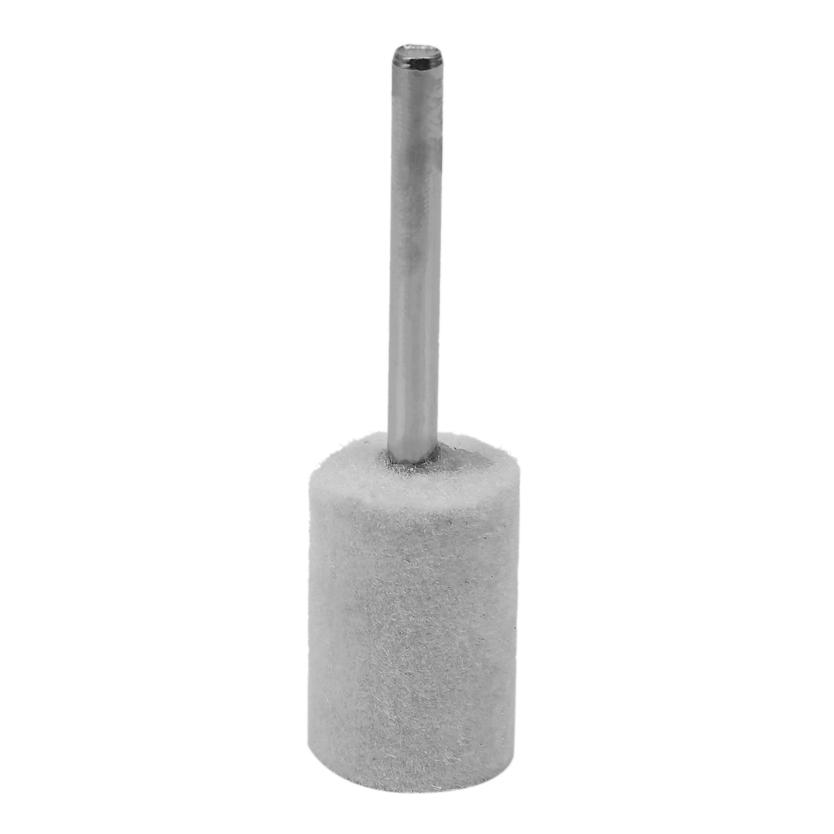 25Pcs set 1/8 inch Felt Polishing Buffing Points Mounted Imitation Wool For Rotary Tool