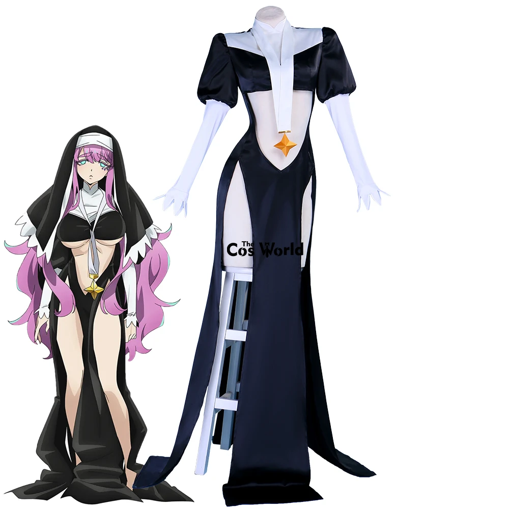 

Gushing over Magical Girls Sister Nun Dress Outfits Anime Cosplay Costumes