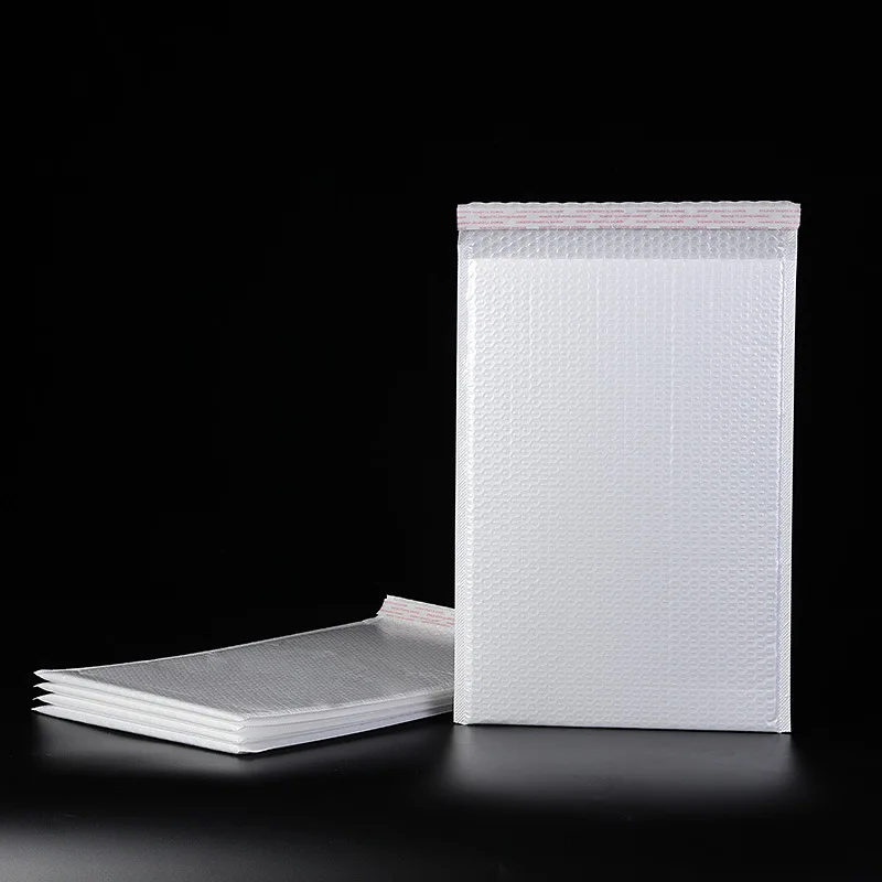 100Pcs Thickened Composite Pearlescent Film Bubble Bag Express Envelope Bag Self-adhesive Bag for Packaging Shockproof