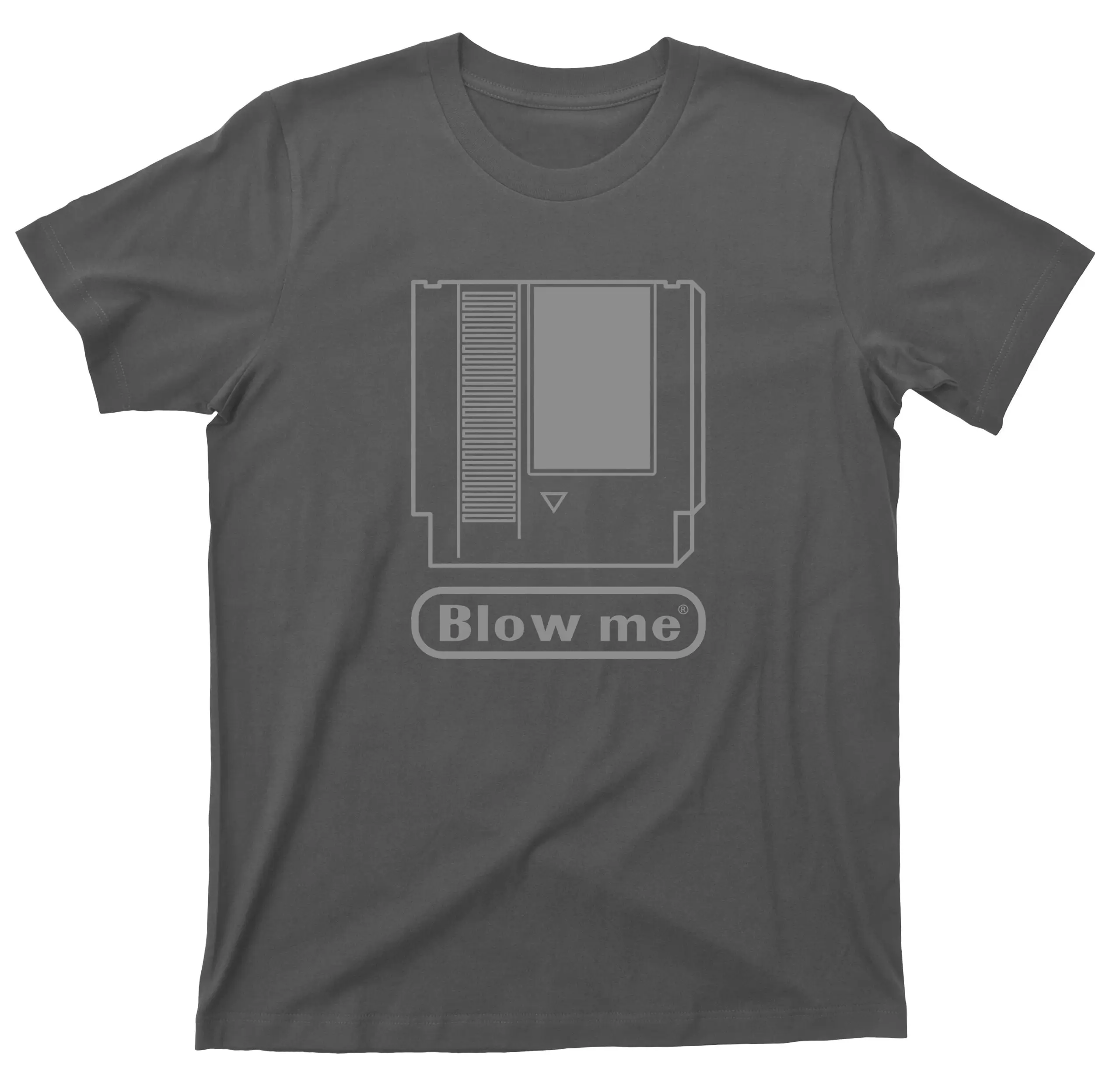 Blow Me T Shirt 80s 90s Vintage Classic Retro Cartridge Video Game Console Systems