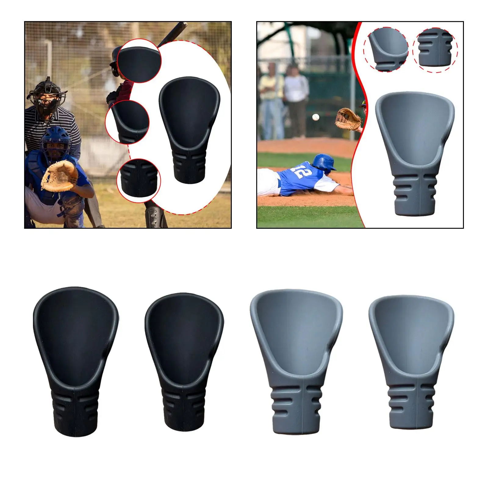 

Softball Thumb Guard Assistance Tool Practice Accessory Lightweight Silicone Protective Cover for Hitters All Levels Games