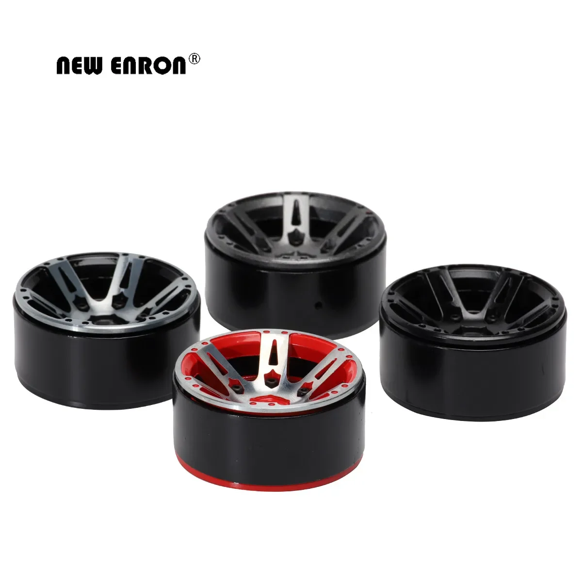 

NEW ENRON Aluminum 1.9 inch Beadlock Wheel Rim for RC Car 1/10 TRX-4 Axial SCX10 90046 MST jimny RC4WD TF2 D90 D110