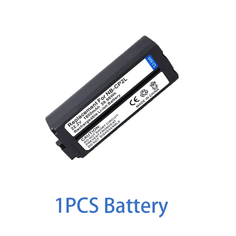 For Canon SELPHY NB-CP1L,CG-CP200 CP1500 CP1300 CP900 CP800 NB-CP2LH NB-CP2L Battery 1800mAh Rechargeable Batteries