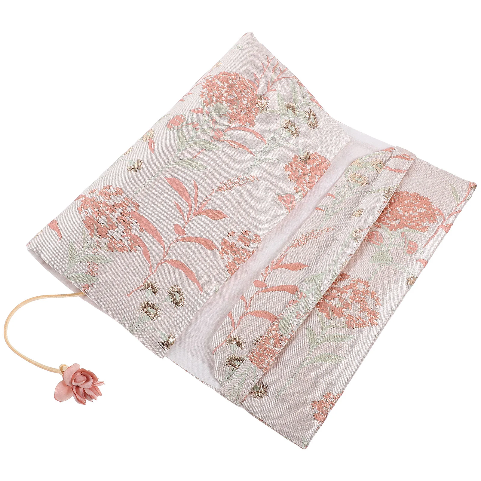 

Fabric Book Cover Decorative Sleeve Notebooks for Protector Cloth Pouches Textbook
