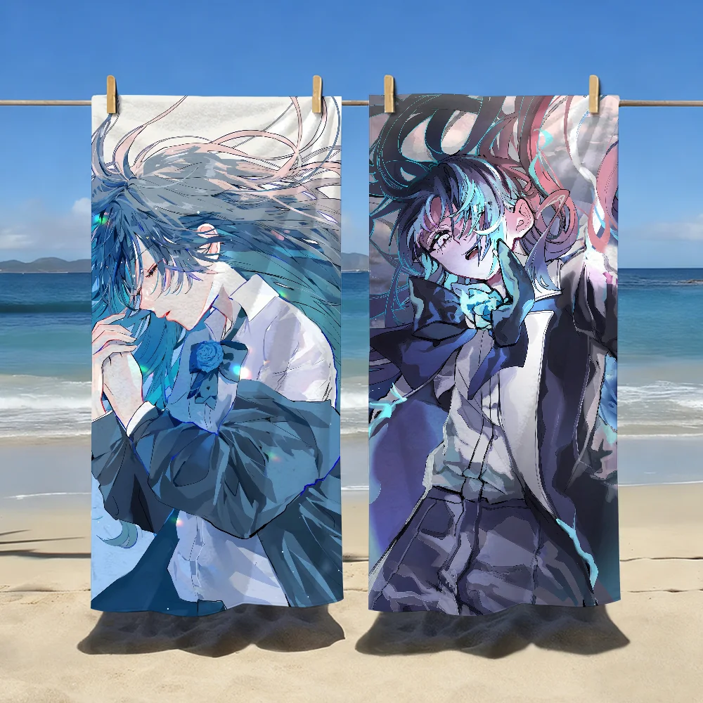 Image of Japanisches Handtuch von Ado Kyogen, weiches Pool-Geschenk für Reisen, Fitness, Dusche, Camping, schnell trocknend, große Strandtücher für den Sport