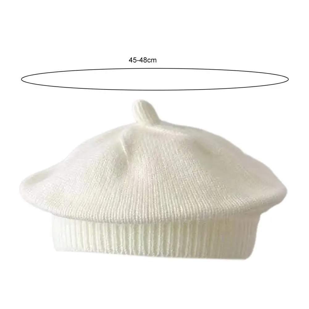 Versatile Kids Hat Colorful Knitted Children's Painter Hat for Winter Outdoor Activities Warm Anti-slip Baby Beret for Kids