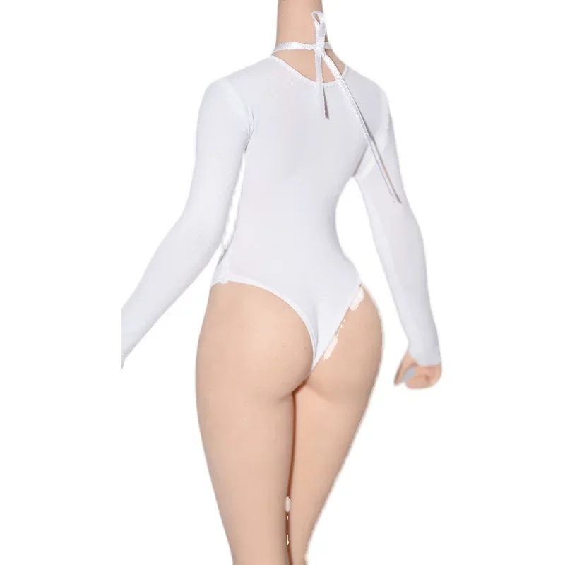 

1/6 Scale Female Soldier Toys Hanging Neck Sexy Ice Silk Swimsuit Clothes Model for 12-inch Action Figures Body Decoration