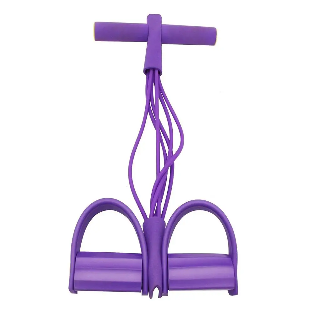 Multifunction Tension Rope, 6-Tube Elastic Yoga Pedal Puller Resistance Band, Natural Latex Tension Rope Fitness Equipment image 6