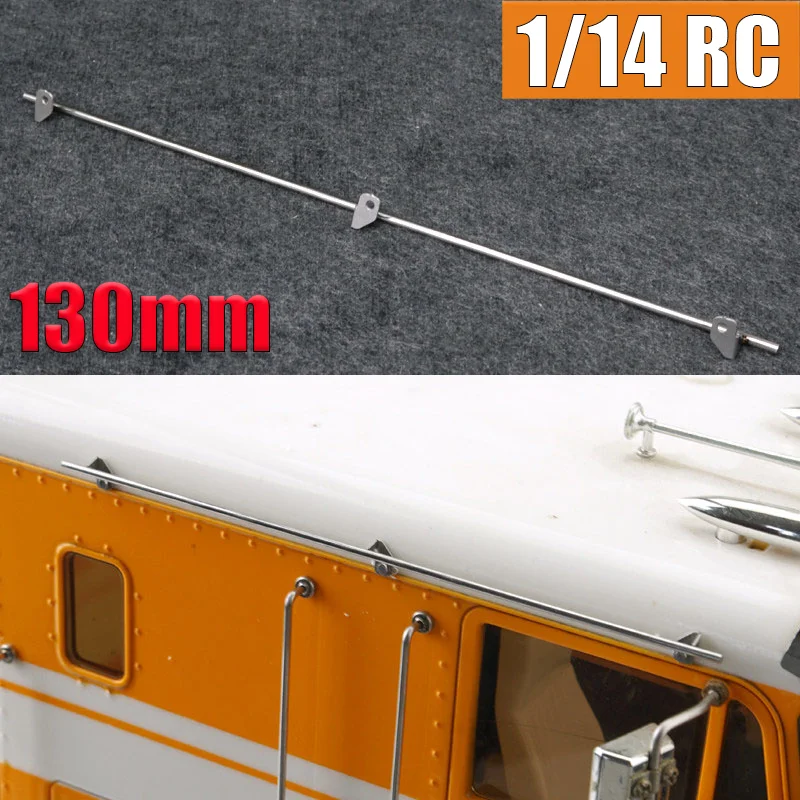 1pcs Metal Simulation Roof Armrest Lever Upgrade for 1/14 Tamiya RC Truck King Hauler 56301 56344 for Globe Liner 56304 LESU Car