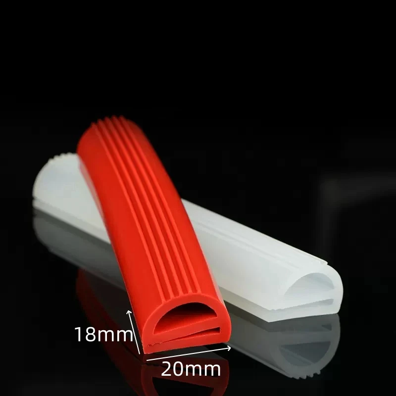 Custom Silicone Extrusion Profiles,High-Temperature, Waterproof Seals for Rotary Oven Automotive Electronics Weatherstrip