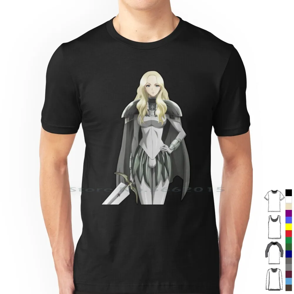 Teresa ( Claymore ) T Shirt 100% Cotton Teresa Claymore Teresa Clare Claymore Teresa Death Claymore Priscilla Claymore Claire