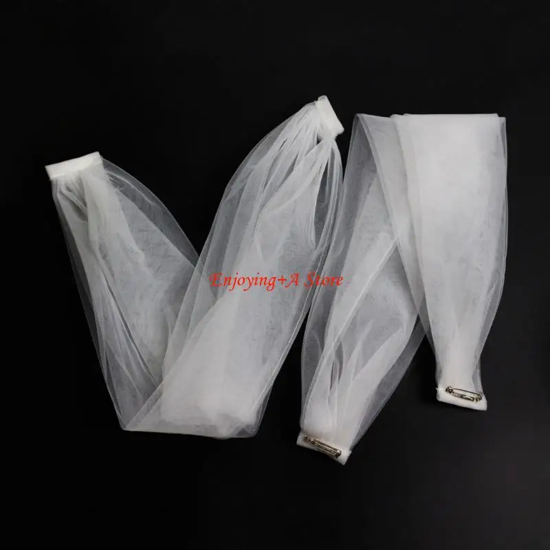 

PXPB Vintage Fearsator Bridal Veils мягкая сеть короткая свадебная крышка лице