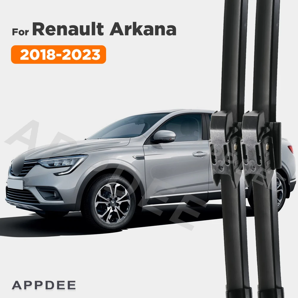 

APPDEE Wiper Front Wiper Blades For Renault Arkana XM3 2018-2023 2019 2020 2021 2022 Windshield Windscreen Window Brush 24"+18"