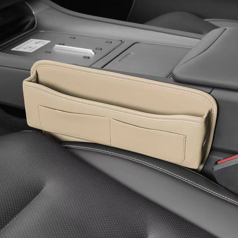 مقعد السيارة شق الفجوات صندوق تخزين مقعد المنظم الفجوة شق حشو حامل لمحفظة الهاتف السجائر شق جيب صندوق تخزين السيارة