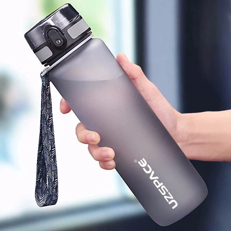 

High Quality Water Bottle 500ML 1000ML BPA Free Leak Proof Portable For Drink Bottles Sports Gym Eco Friendly