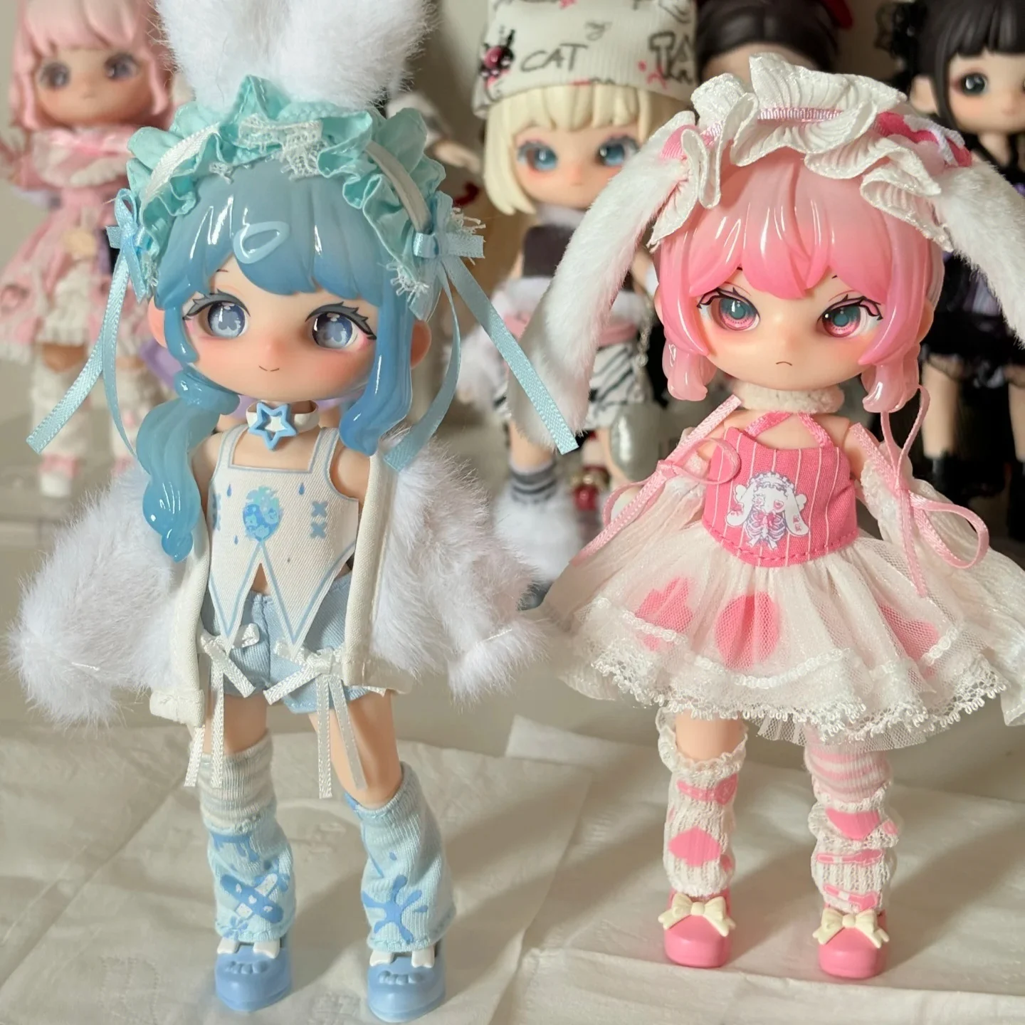 

Original New Lilolo Bjd Figures 1/12 Trendy Play Blind Box Binary Sweetheart Series Joint Movable Doll Decoration Ornament Gifts