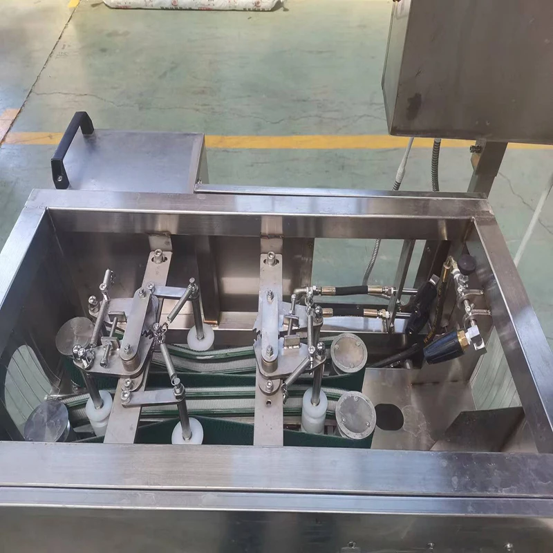 AICN Electric Automatic Fish Processing Scale Cleaning Remover High Pressure Water Descaling Machine