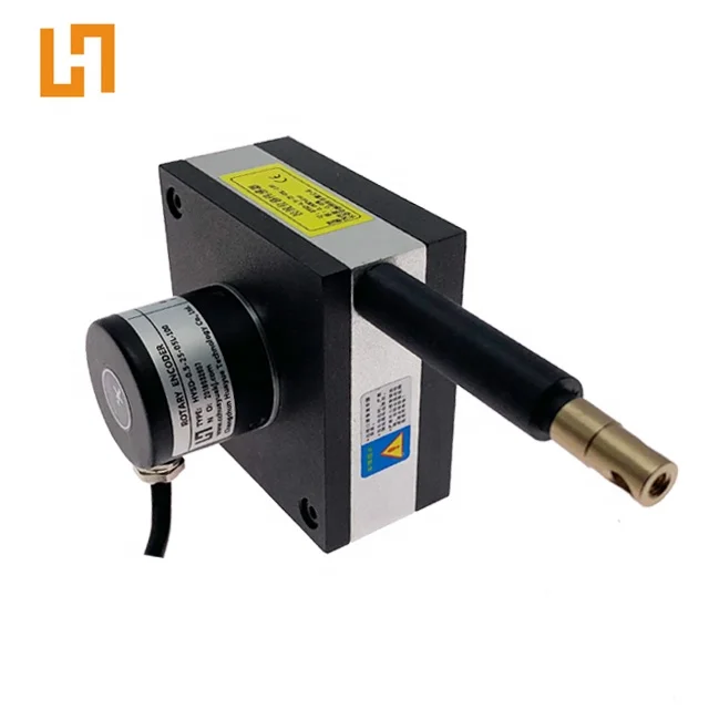 Length measurement rope encoder HY78S-3000mm  Draw wire displacement sensor  linear wire encoder