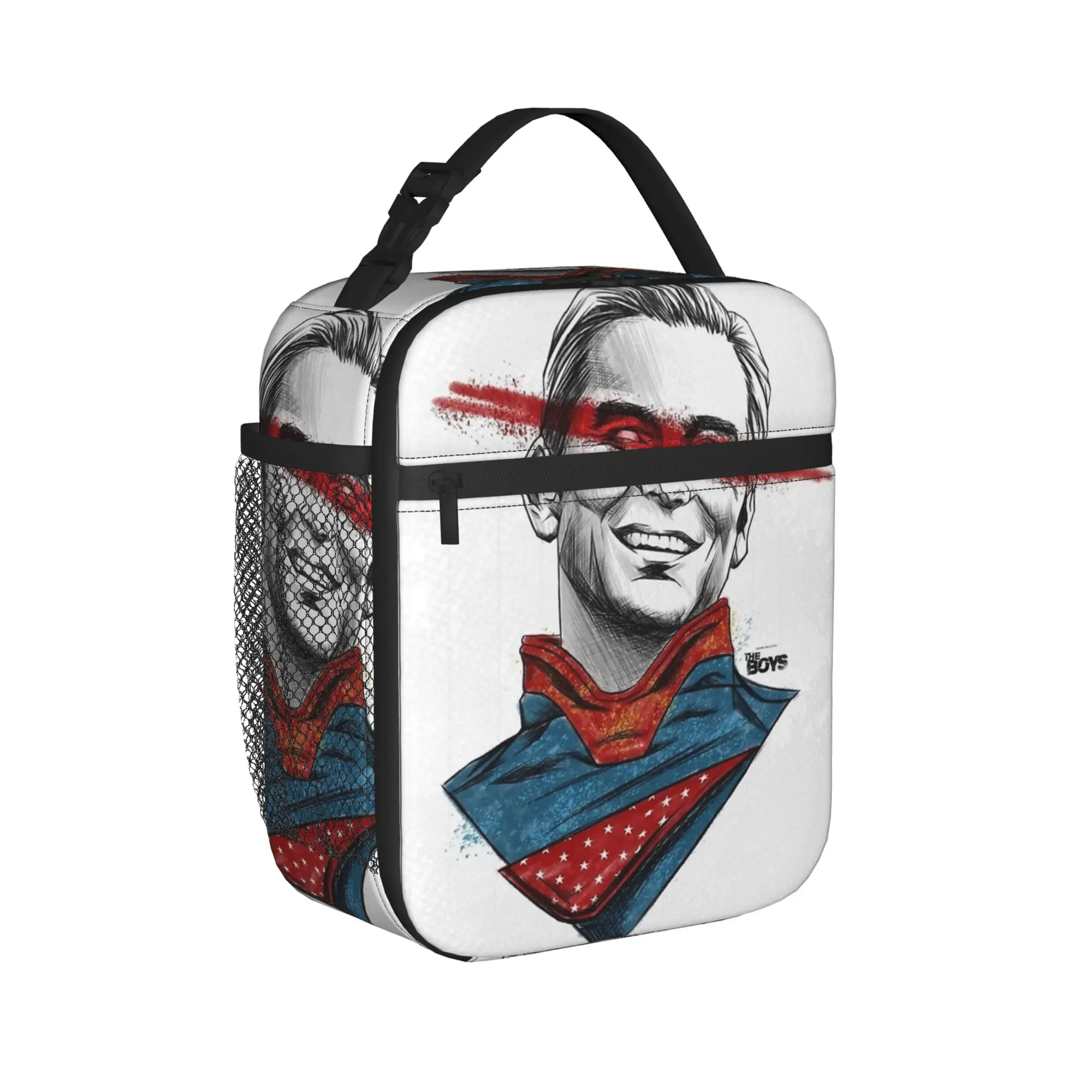 The Boys Homelander Cool Insulated Lunch Bag Large  Lunch Container Cooler Bag Tote Lunch Box School  Outdoor Girl Boy