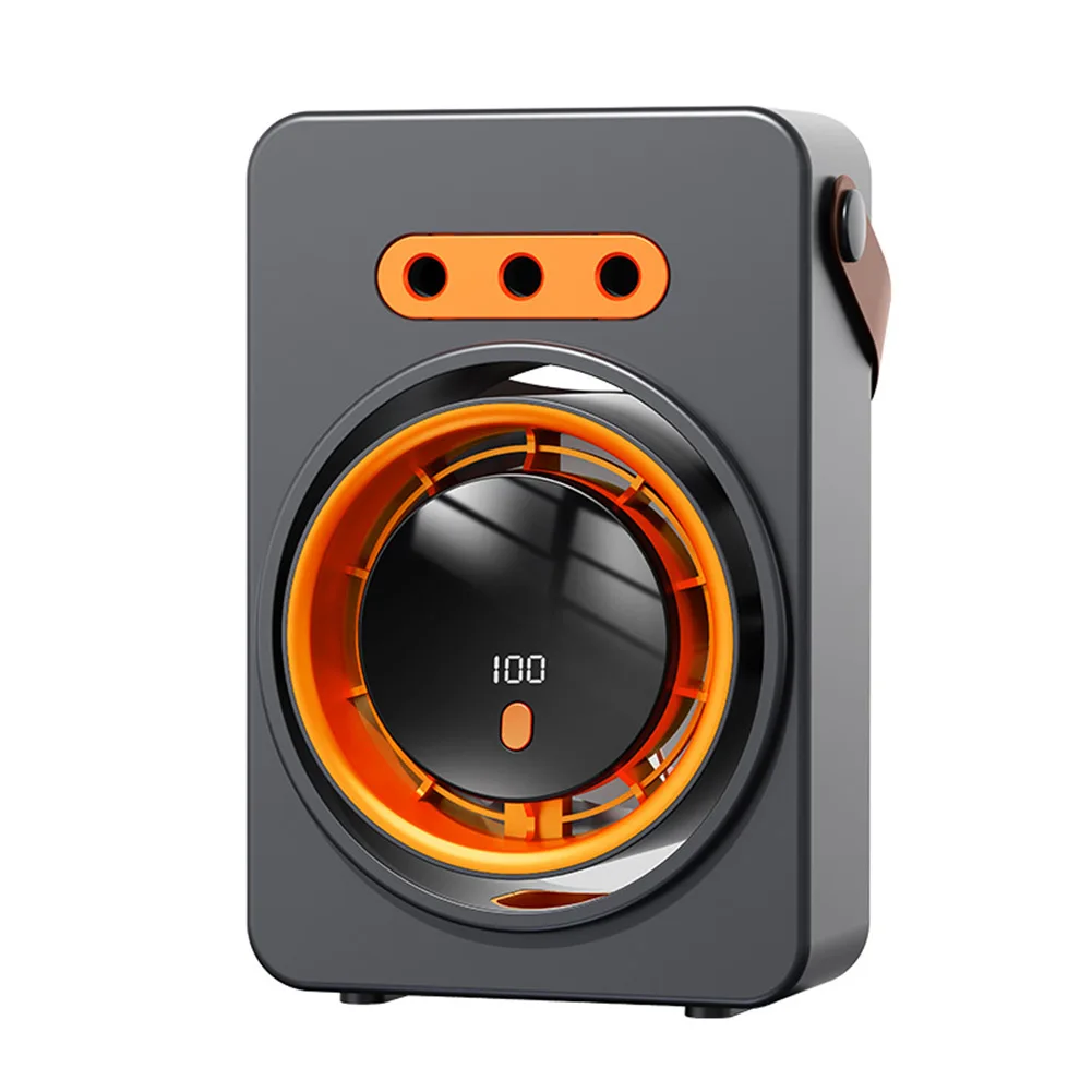 Portable For Mini Air Conditioner For Home Office Car Camping With 100 Speed Settings 160ml Water Tank Power 4.5W