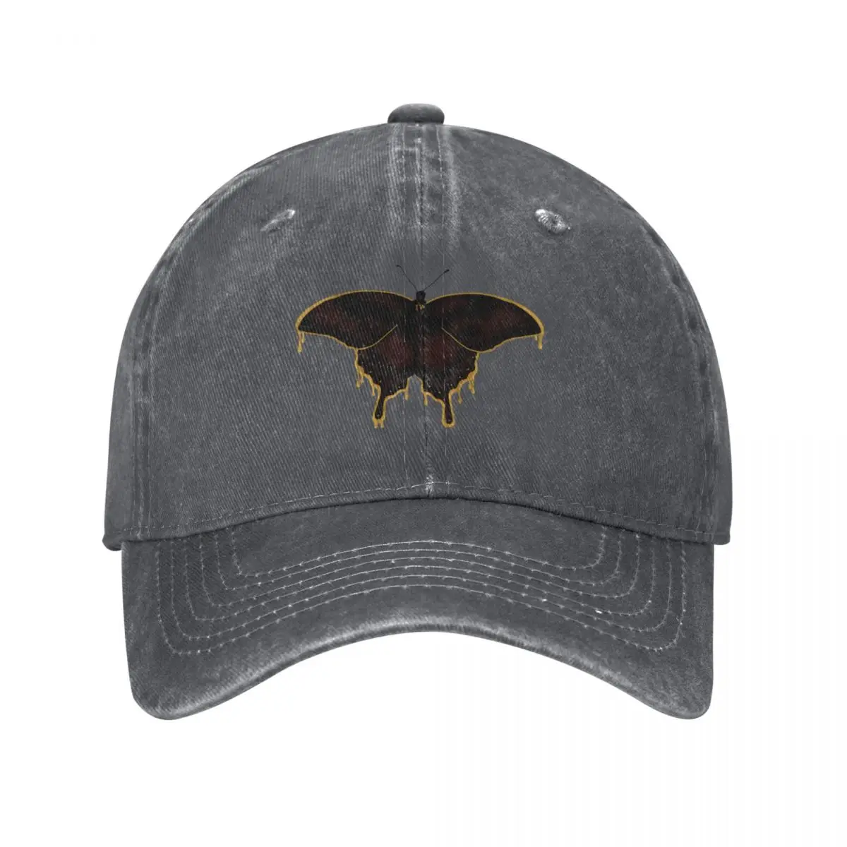 Halsey IICHLIWP butterfly gold drip Baseball Cap Hood Wild Ball Hat Visor Custom Cap Girl'S Hats Men's