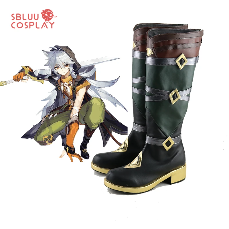 Genshin Impact Razor Cosplay Shoes Custom Made Boots