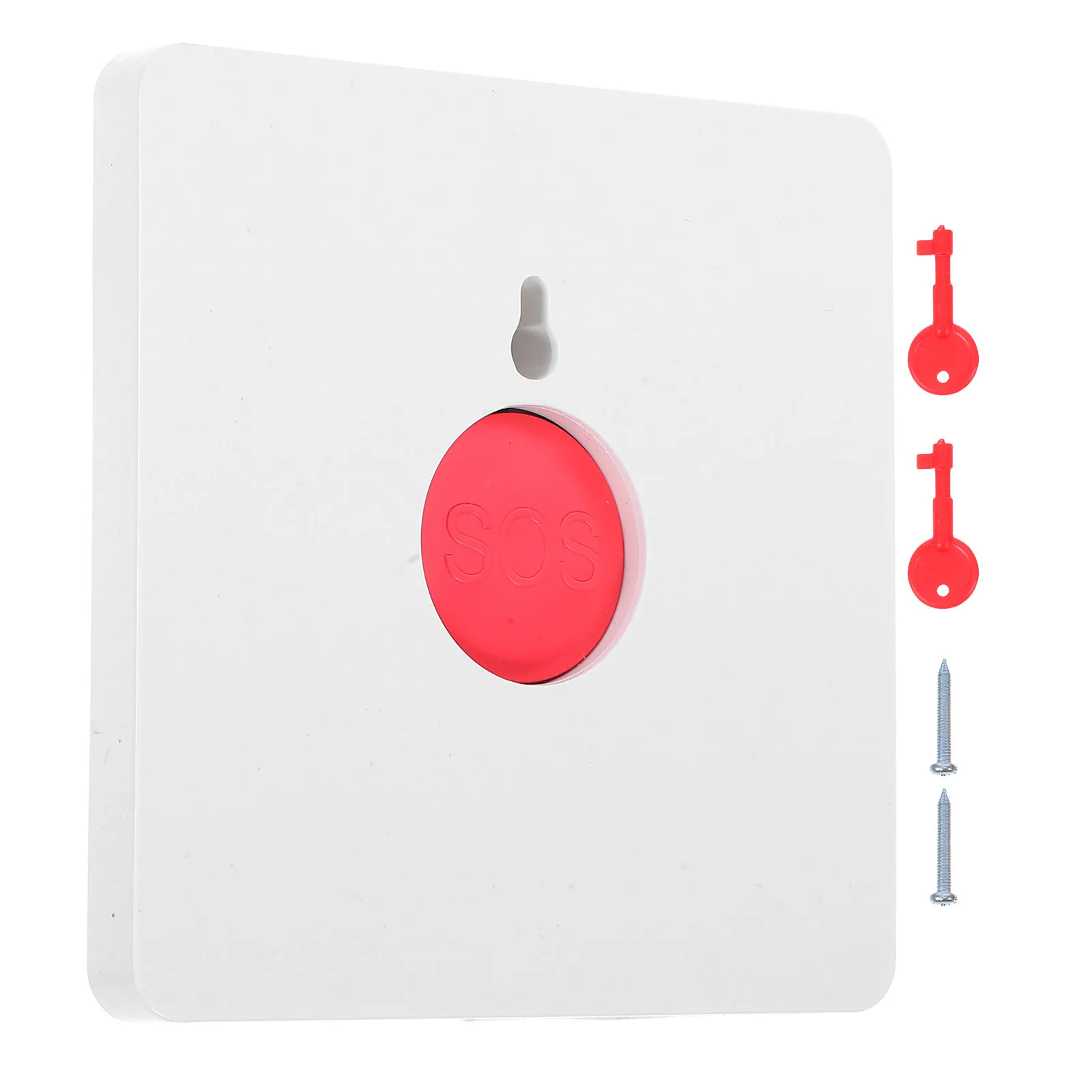 

Flush Mounted Emergency Fire Alarm Panel with Distress Call Button Manual Reset Switch for Offices Schools Public Buildings Fire