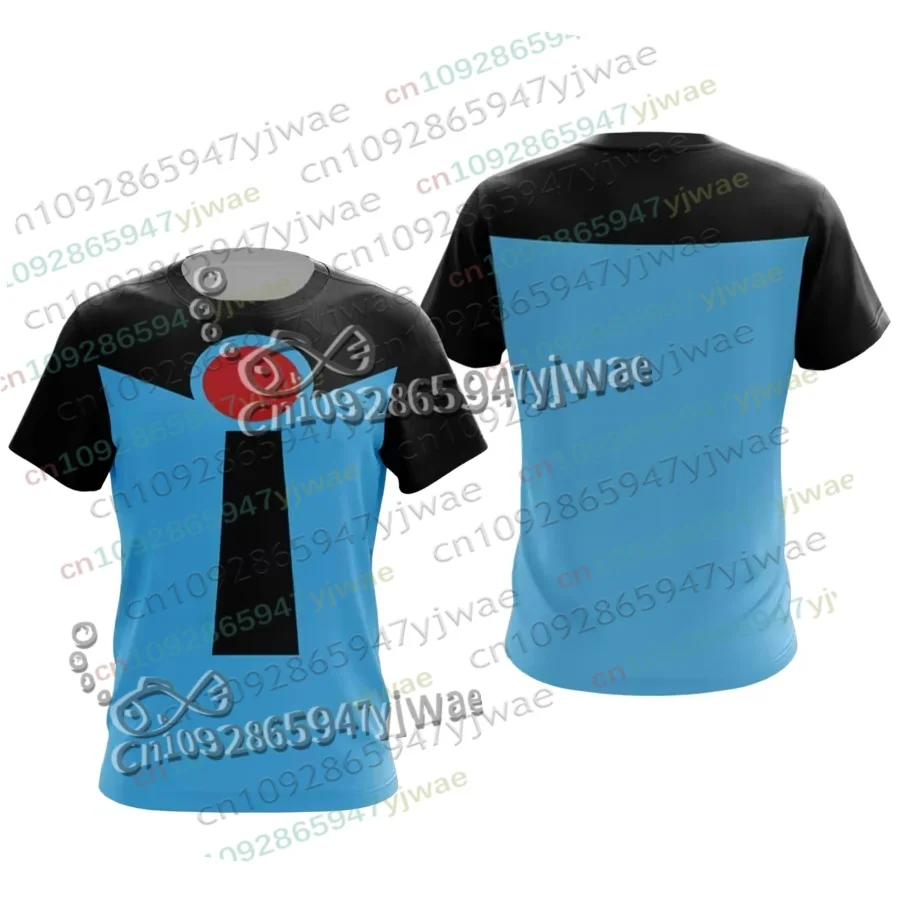 Heißer Verkauf: The Incredibles Retro Cosplay T-Shirt, 3D Schnelltrocknendes Oberteil, Film-Fan-T-Shirt, Streetwear, Erwachsene & Kinder Set, Eltern-Kind T-Shirt – Detail 7