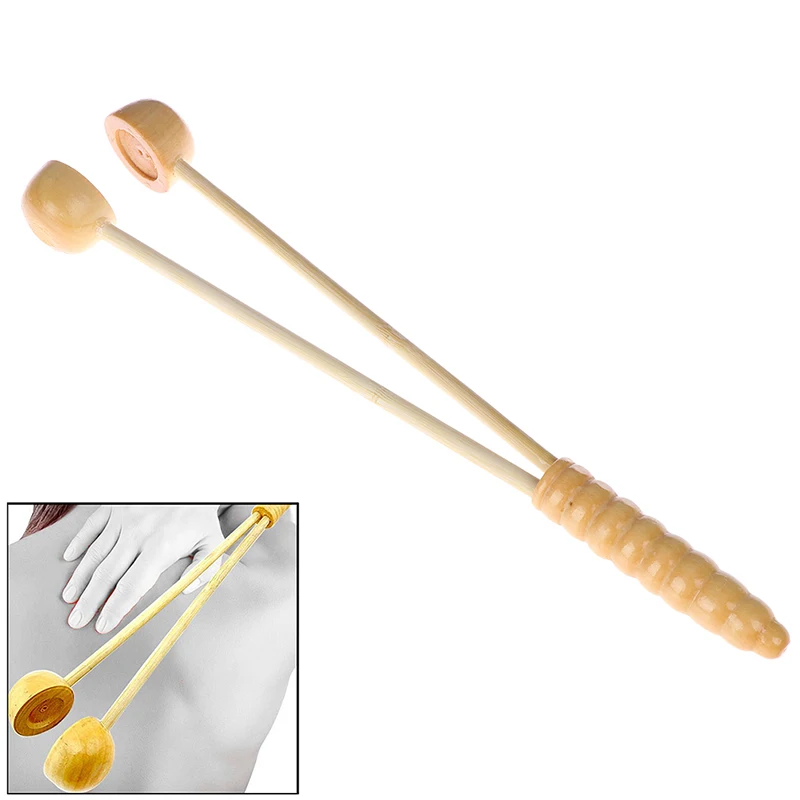 Portable Massage Hammer Bamboo Health Care Neck Back Waist Leg Relax Home Hammer