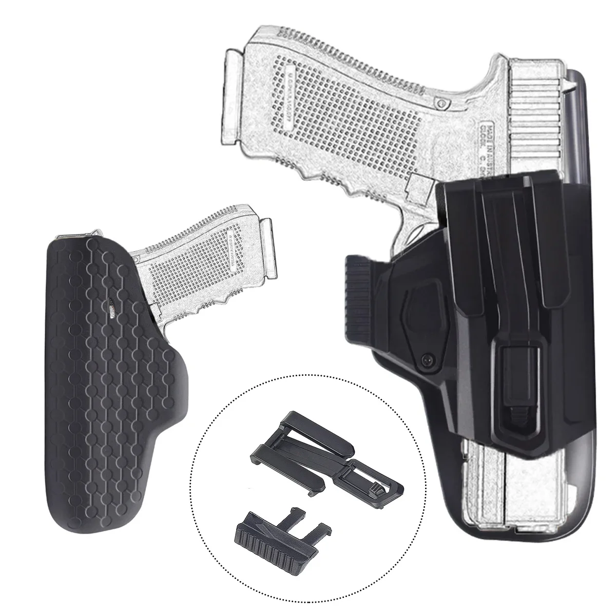 

Inner Belt Holster Suitable for Glock 17 19 Portable Concealment G-9 Gun Outdoor Tactical Hunting Accessories Magazine Pouch