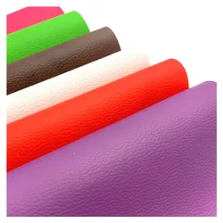 20 x30cm A4 Litchi PU Leather Faux Fabric sintetico per il taglio cucito Bow Bag spille divano auto fai da te scarpe da bambola materiale Hademade