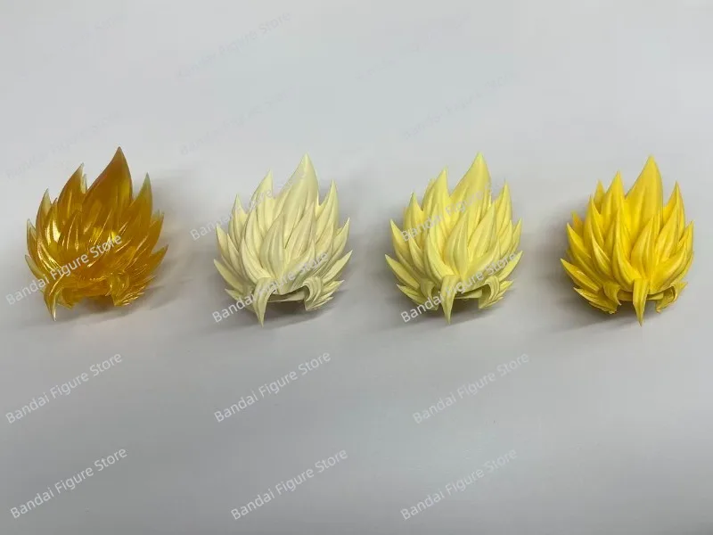 

In Stock SHF Dragon Ball Super Saiyan 2 Goku Head Carving Accessory Kit KO DKO Anime Action Figure Toy Gift