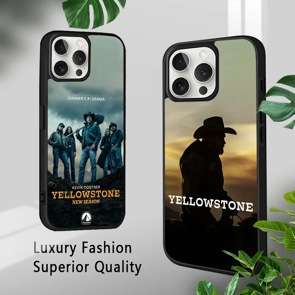 Y-Yellow S-Stone Phone Case For iPhone 16 15 14 13 12 11 Pro Xs Max Mini Plus Celulares Hard Funda