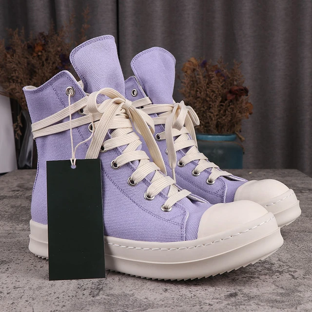 Lavender canvas shoes store