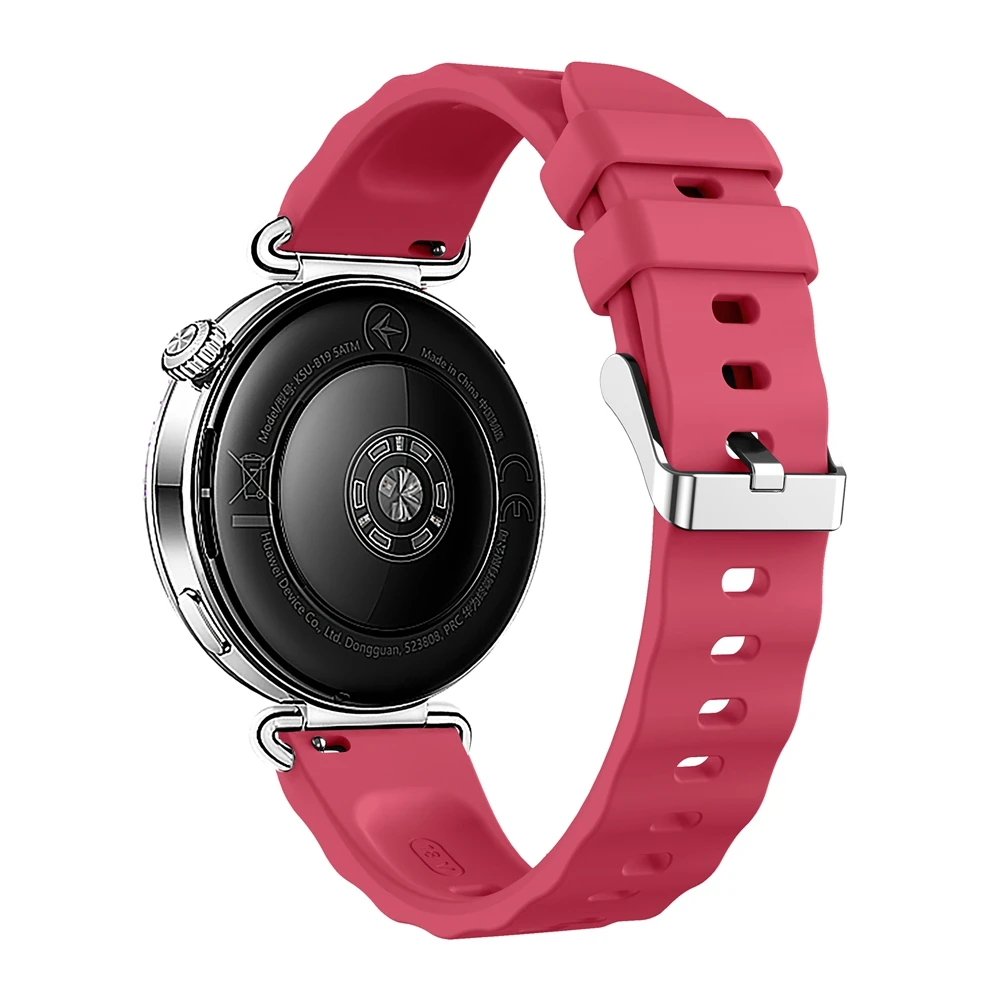 18 mm Damen-Silikonarmband für Garmin Venu 4 41 mm/3S/2S Ersatzarmband für Forerunner 265S/255S Music/Vivoactive 4S 3S – Detail 13