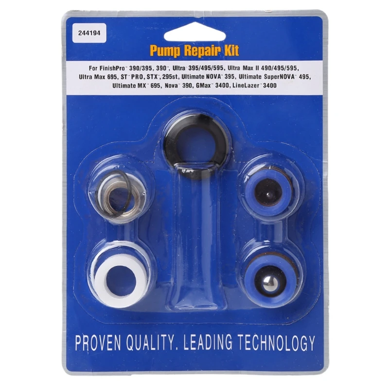Bộ dụng cụ đóng gói sửa chữa máy bơm 244194 Fit For Sprayer 390 395 490 495 595 Spay Gun Tool 94PD