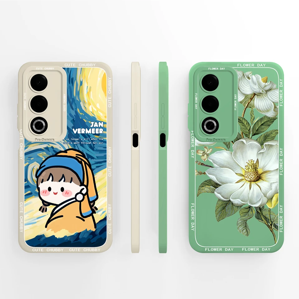 Case For OPPO A80 5G Cartoon Astronaut Girl Antifouling Protective Drop-Resistant Luxury Phone Cover For oppo a80 Oppo A80 Funda