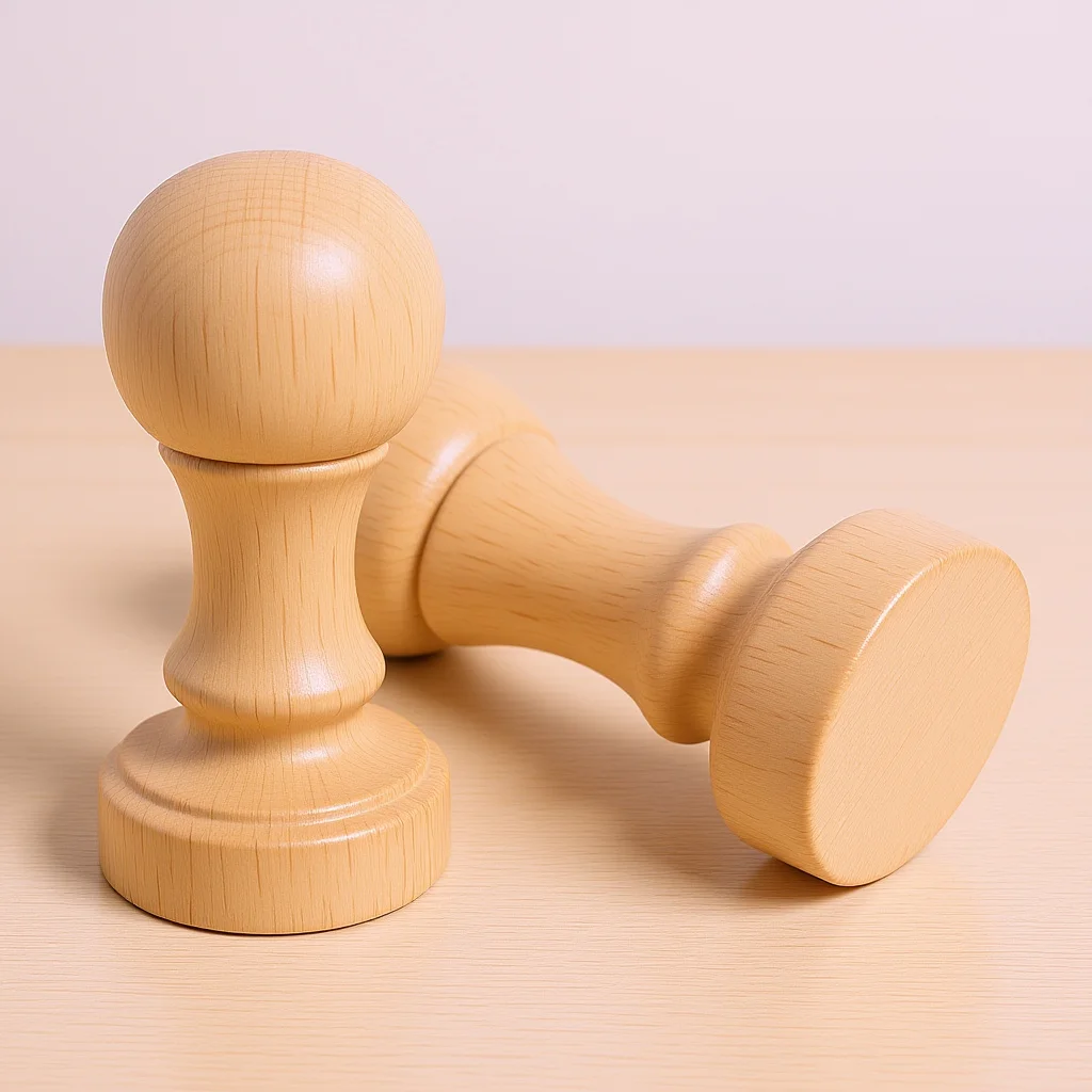 Timbro fai da te in legno da 2 pezzi per sigillare manualmente il conto di album, timbro in legno vuoto, strumento artigianale per fornitura di sigilli per intaglio creativo