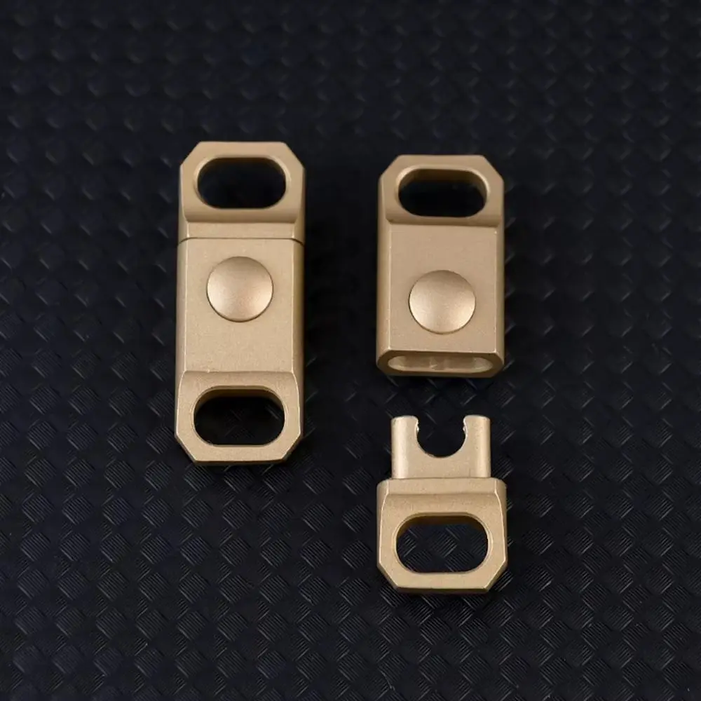 Connecting Buckle Quick Release Keyring Quick Pull Double Headed Mini Keychain Buckle Gold Color Small Brass Key Ring