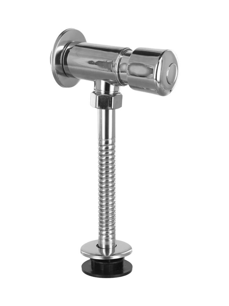 Bathrooms Closestool Drainage Valve Hand Press Practical Simple Appearance Urinal Flush Valve Urinal Flush Valves