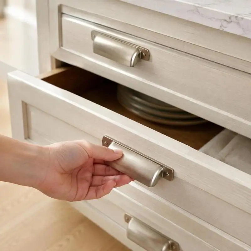 652F Two-Hole Cup Grips with Raised Forms for Direct Finger Access