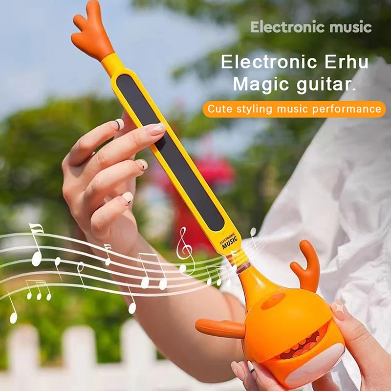 Otamatone Japanisches elektronisches Musikinstrument für Kinder Tomatone Synthesizer Elektrisches Kaulquappe Kawaii Kid Kalimba Klavierspielzeug